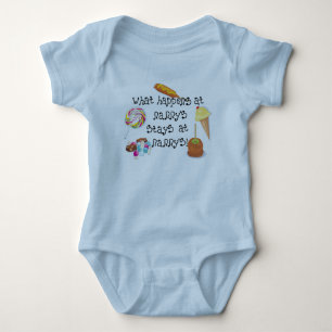 What Happens at Nanny's STAYS at Nanny's Baby Bodysuit