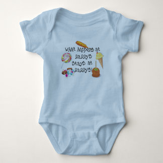 What Happens at Nanny's STAYS at Nanny's Baby Bodysuit