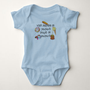 What Happens at PawPaw's STAYS at PawPaw's Baby Bodysuit