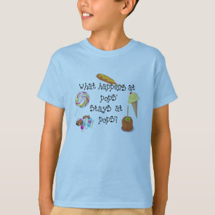 What Happens at Pops' STAYS at Pop's! T-Shirt