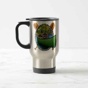 What Happens At the Lake Raccoon Adventure Travel Mug