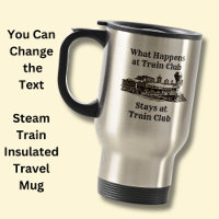 What Happens at Train Club Stays, Steam Train