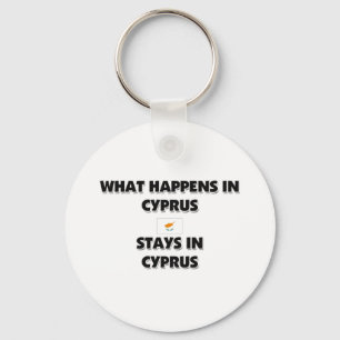 What Happens In CYPRUS Stays There Keychain