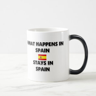 What Happens In SPAIN Stays There Magic Mug