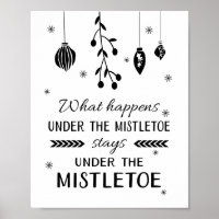 What Happens Under The Mistletoe Stays Christmas