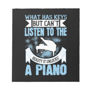 What Has Keys But Can’T Listen To The Beauty Notepad