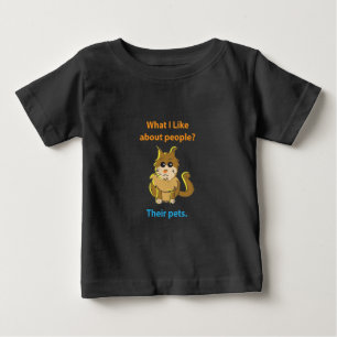 What I Like about people Funny Quotes T-Shirt