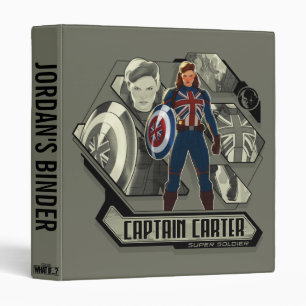 What If…? Captain Carter Super Soldier Binder