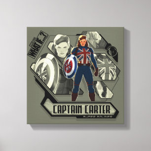 What If…? Captain Carter Super Soldier Canvas Print