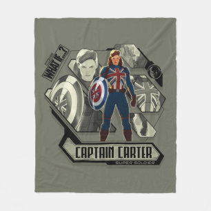 What If…?   Captain Carter Super Soldier Fleece Blanket