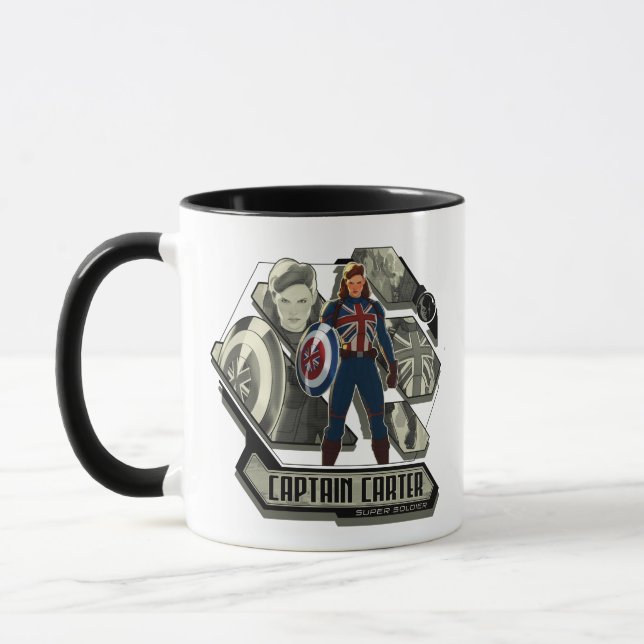 What If…? | Captain Carter Super Soldier Mug (Left)