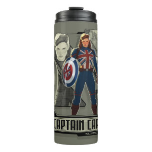 What If…? Captain Carter Super Soldier Thermal Tumbler