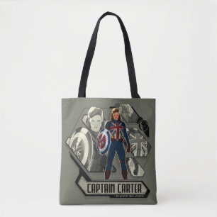 What If…? Captain Carter Super Soldier Tote Bag