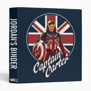 What If…? Captain Carter Union Jack Binder