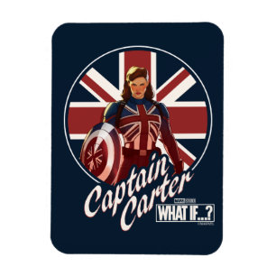 What If…?   Captain Carter Union Jack Magnet