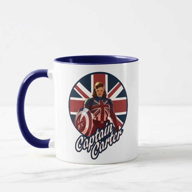 What If…? | Captain Carter Union Jack Mug (Left)