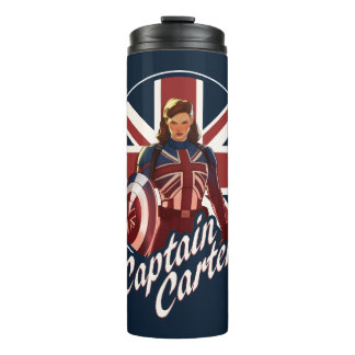 What If…? | Captain Carter Union Jack Thermal Tumbler