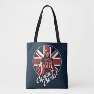 What If…?   Captain Carter Union Jack Tote Bag