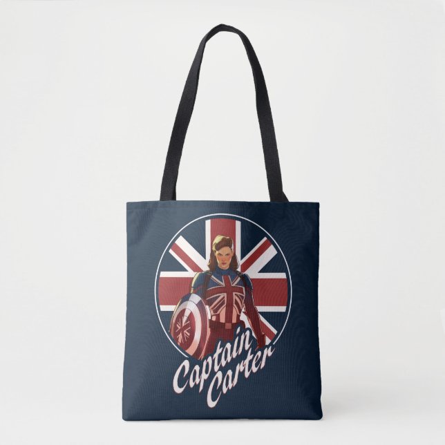What If…? | Captain Carter Union Jack Tote Bag (Front)