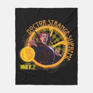 What If…? Doctor Strange Supreme Fleece Blanket