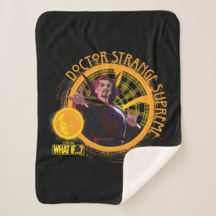 What If…? Doctor Strange Supreme Sherpa Blanket