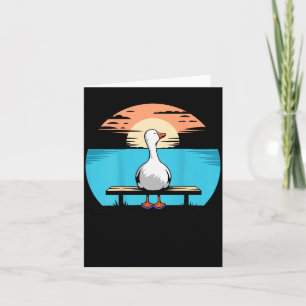 What If Im Not Silly Enough Goose Funny Silly Goos Card