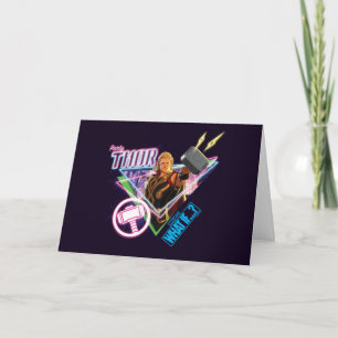 What If…? Party Thor Neon Graphic Card