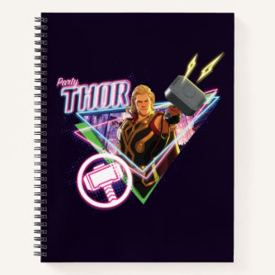 What If…? Party Thor Neon Graphic Notebook