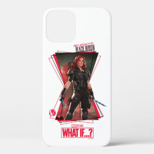 What If…? Post-Apocalyptic Black Widow Hourglass iPhone 12 Case