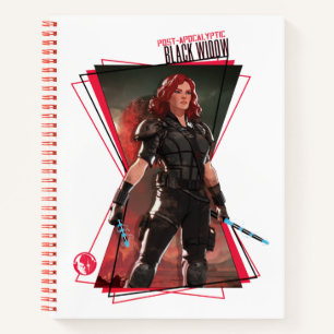 What If…?   Post-Apocalyptic Black Widow Hourglass Notebook