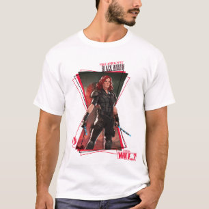 What If…?   Post-Apocalyptic Black Widow Hourglass T-Shirt