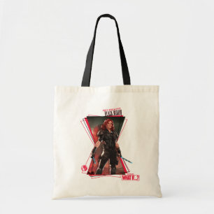 What If…? Post-Apocalyptic Black Widow Hourglass Tote Bag