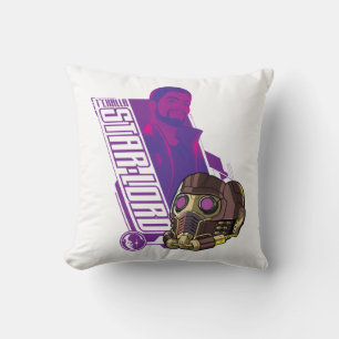 What If…?   T'Challa Star-Lord Character Graphic Throw Pillow