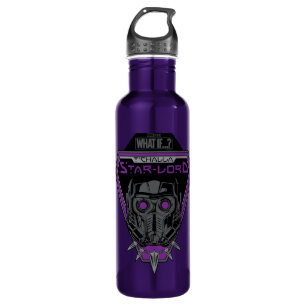 What If…?   T'Challa Star-Lord Helmet Graphic 710 Ml Water Bottle