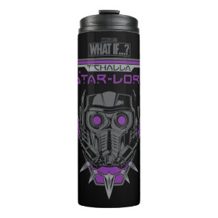 What If…? T'Challa Star-Lord Helmet Graphic Thermal Tumbler