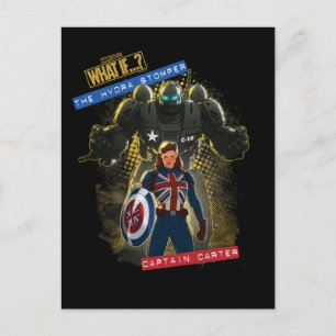 What If…? The Hydra Stomper & Captain Carter Postcard