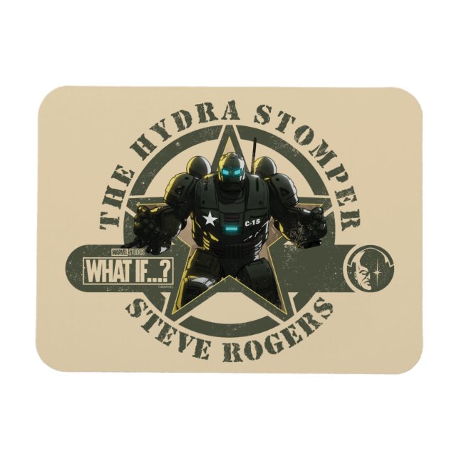 What If…? | The Hydra Stomper Steve Rogers Magnet (Horizontal)