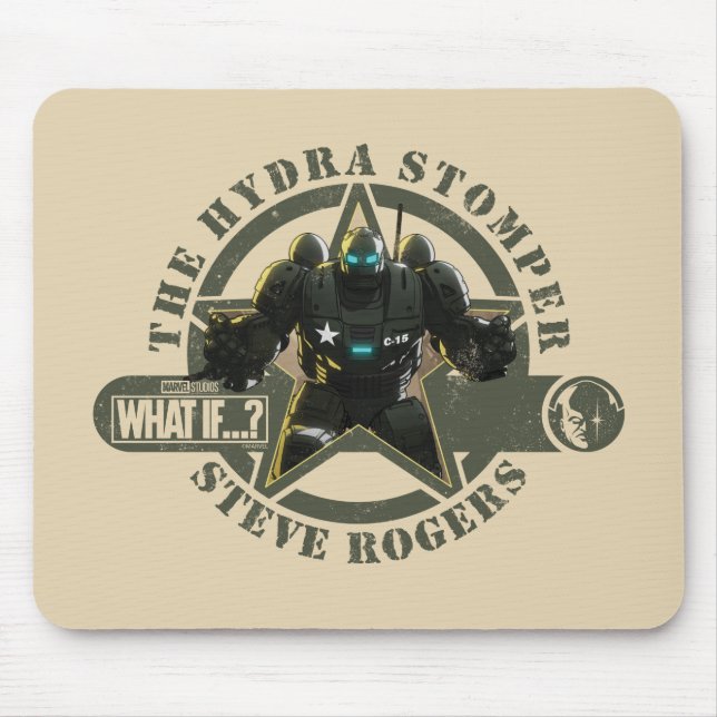 What If…? | The Hydra Stomper Steve Rogers Mouse Pad (Front)