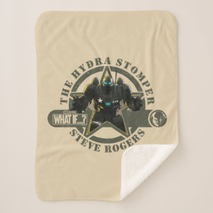 What If…?   The Hydra Stomper Steve Rogers Sherpa Blanket