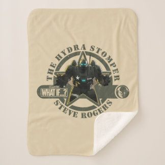 What If…? | The Hydra Stomper Steve Rogers Sherpa Blanket