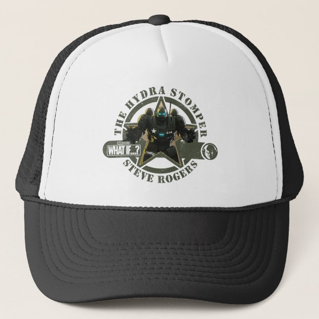 What If…? | The Hydra Stomper Steve Rogers Trucker Hat (Front)