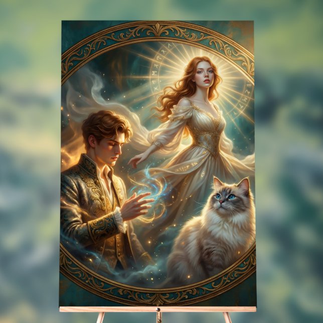 What If Your Cat Was Human Art Plaque – (Neutre)