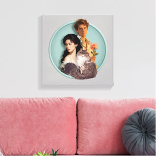 What If Your Pet Was Human? Custom Canvas Print