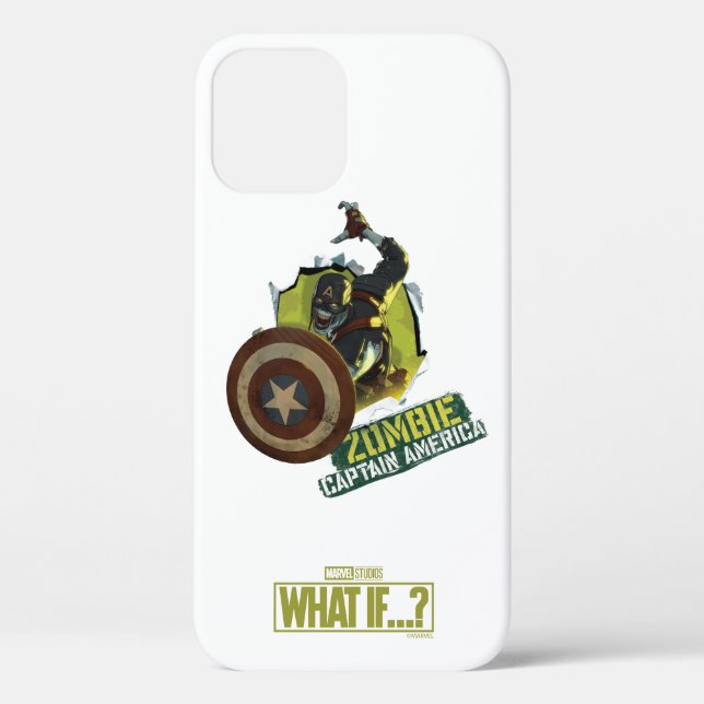 What If…? | Zombie Captain America Tearing Thru Case-Mate iPhone Case (Back)