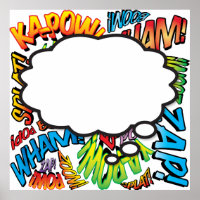 What I'm Thinking Pop Art Comic Book