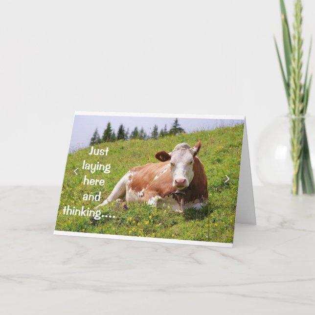 WHAT IS IT LIKE TO BE TURNING **18** ASKS COW CARD (Front)