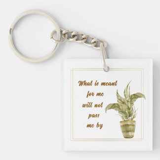 What is Meant for Me Keychain