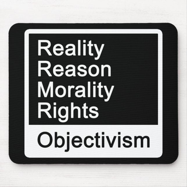 What is Objectivism? mousepad (Front)