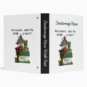 What is Retirement Humour Binder
