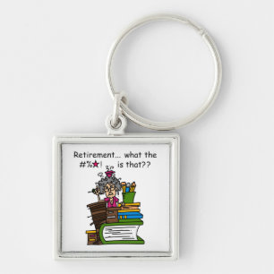 What is Retirement Humour Keychain